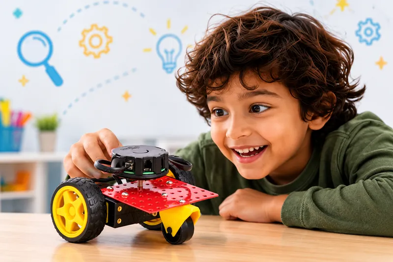 Joyful Robotics Learning Moment